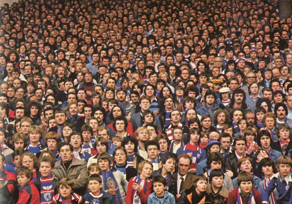 Rangers kick Celtic fans out of the Broomloan Road Stand for Old Firm matches
