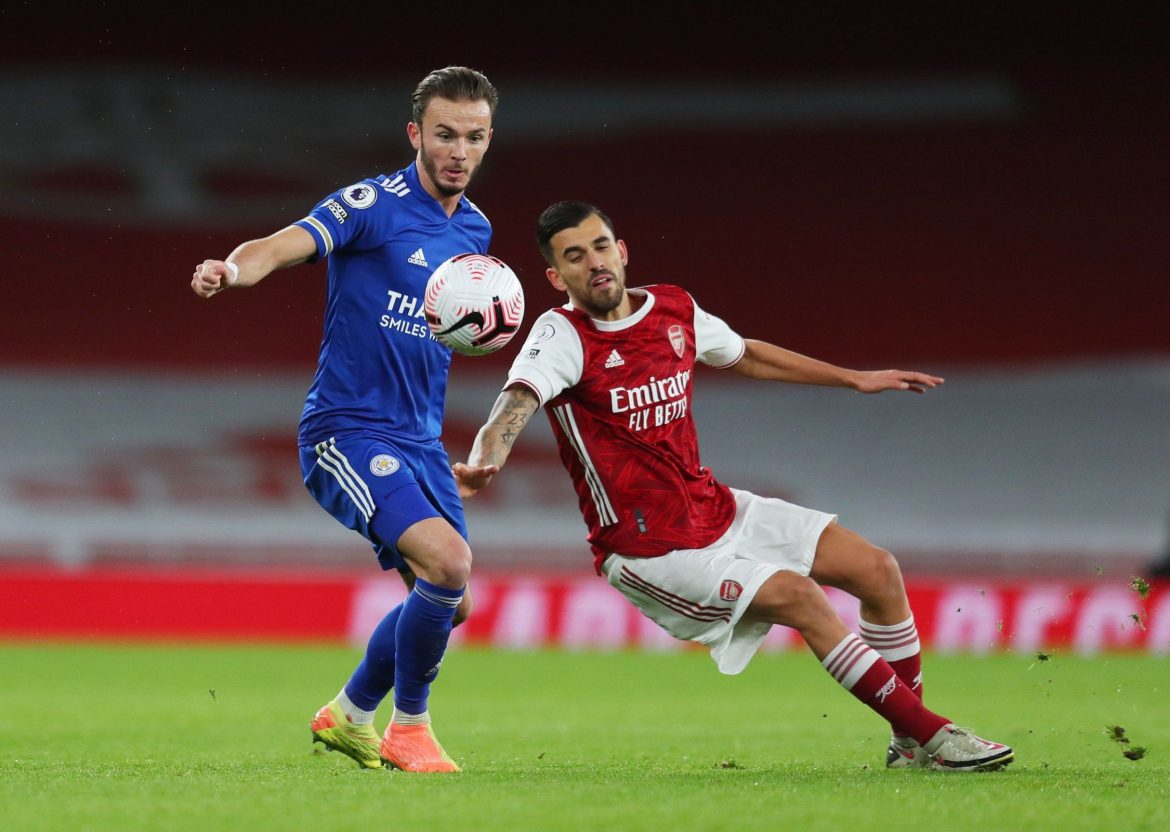 Arsenal star Dani Ceballos produced a shocking display against Leicester